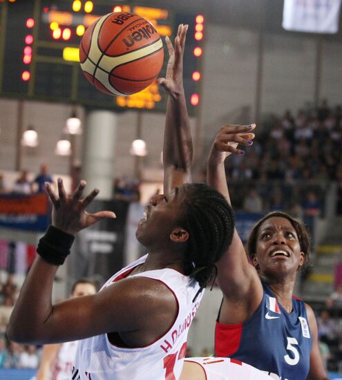 Basketball. European Championship. Women. France vs. Turkey