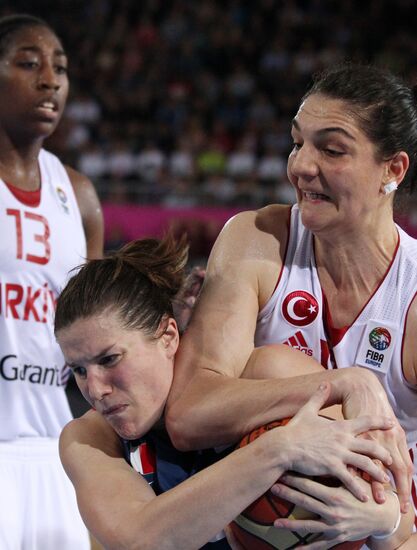Basketball. European Championship. Women. France vs. Turkey