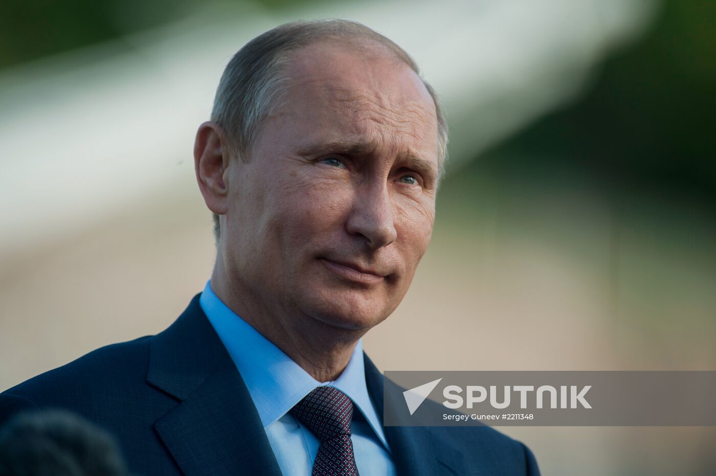 Vladimir Putin visits Finland