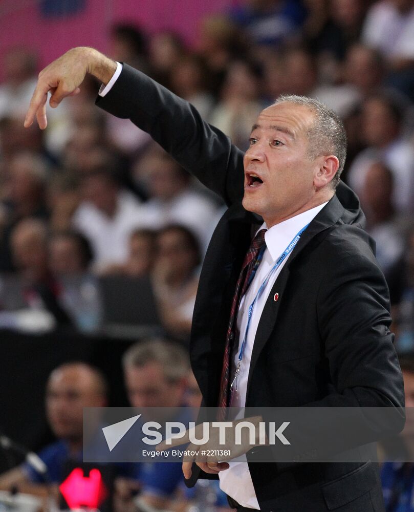 Basketball. European Championship. Women. France vs. Turkey