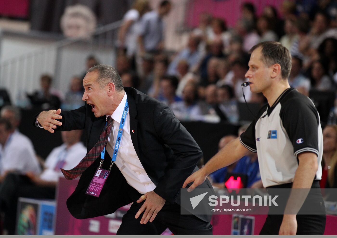 Basketball. European Championship. Women. France vs. Turkey