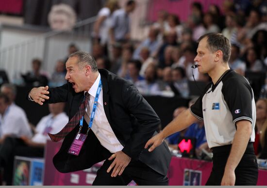 Basketball. European Championship. Women. France vs. Turkey