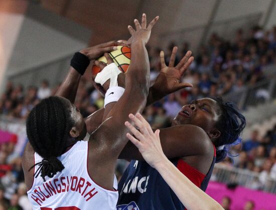 Basketball. European Championship. Women. France vs. Turkey
