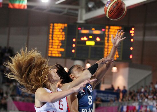 Basketball. European Championship. Women. France vs. Turkey