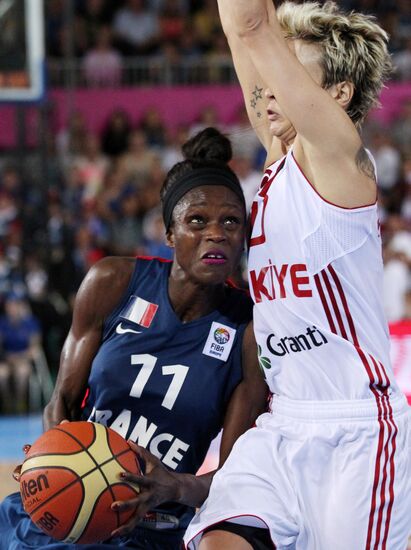 Basketball. European Championship. Women. France vs. Turkey