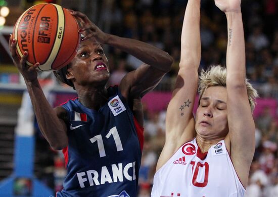 Basketball. European Championship. Women. France vs. Turkey