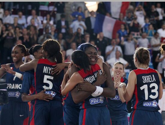 Basketball. European Championship. Women. France vs. Turkey