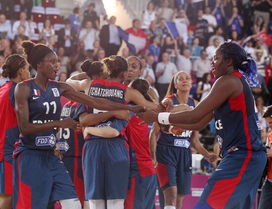 Basketball. European Championship. Women. France vs. Turkey