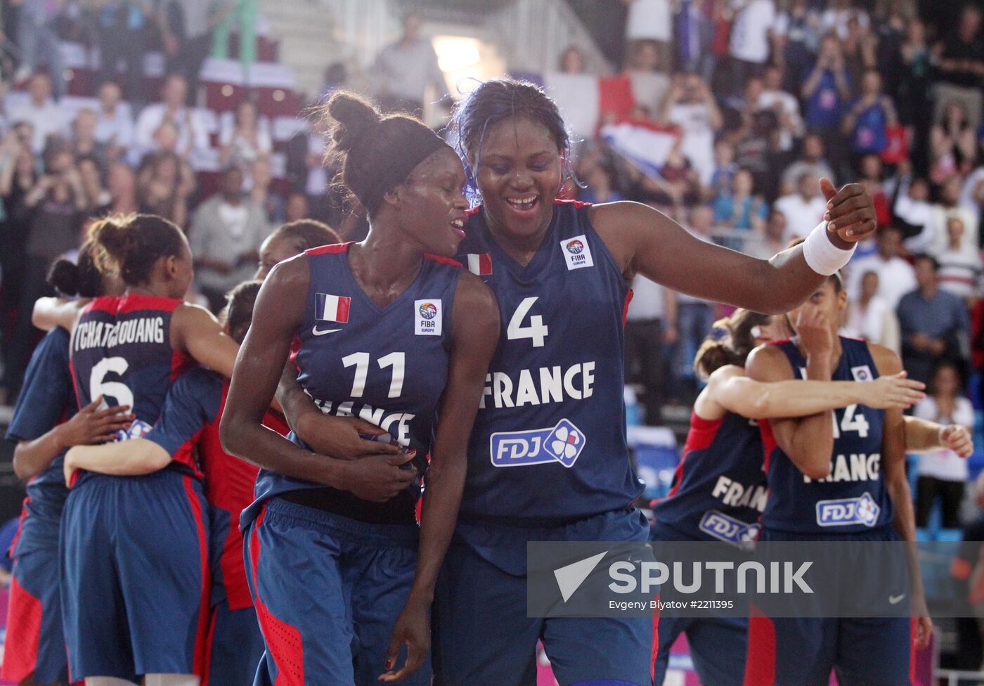 Basketball. European Championship. Women. France vs. Turkey