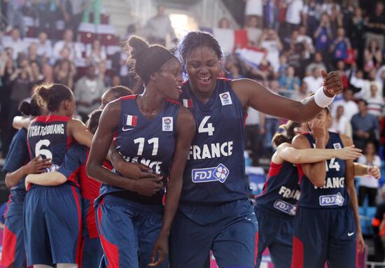 Basketball. European Championship. Women. France vs. Turkey