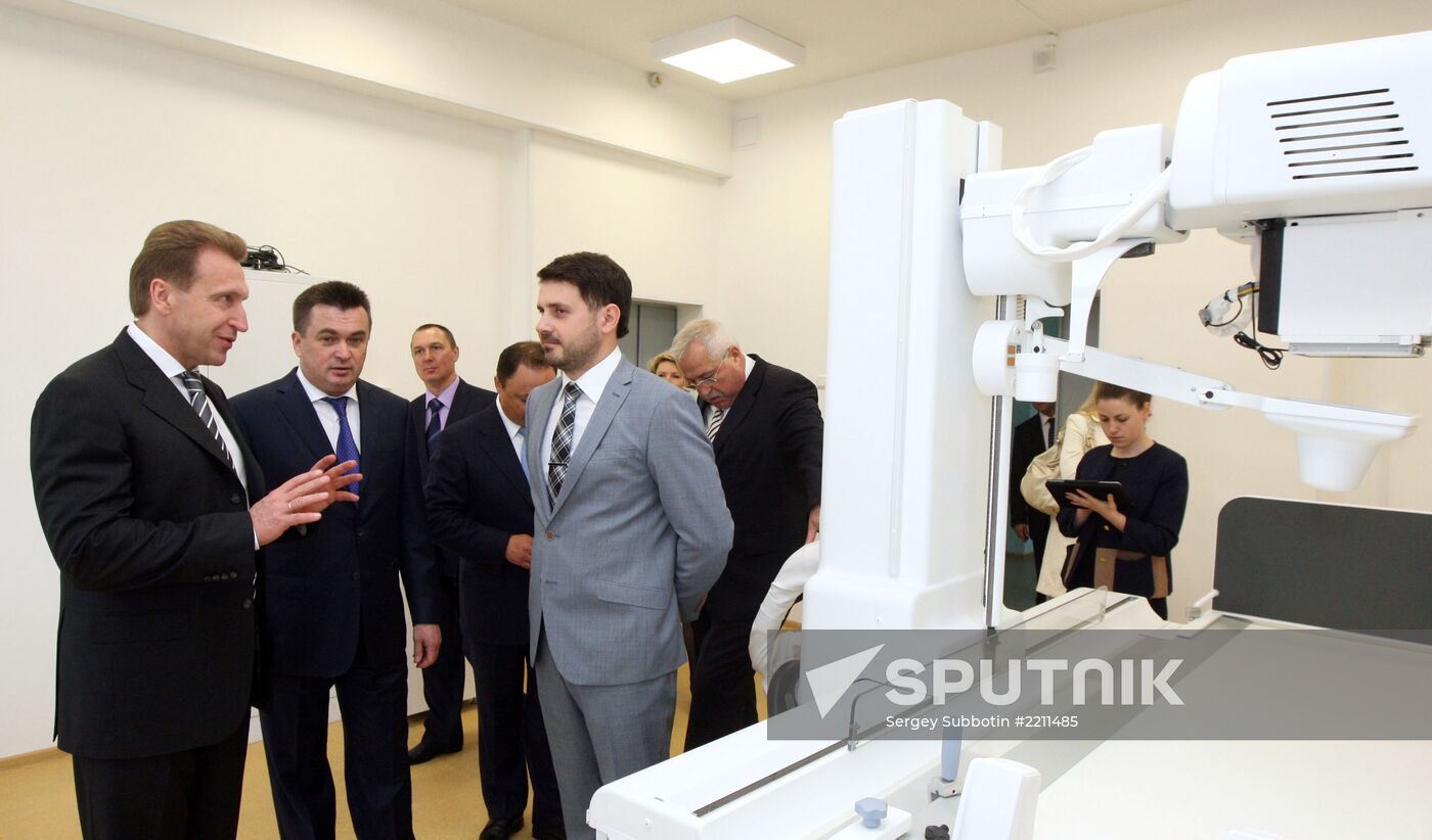 Igor Shuvalov's working visit to Vladivostok