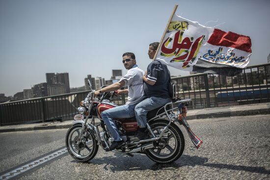 Rallies of supporters and opponents of President Morsi in Cairo