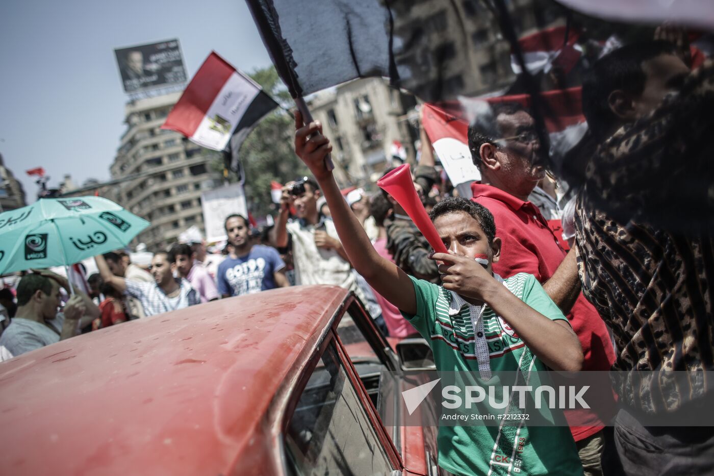 Rallies of supporters and opponents of President Morsi in Cairo