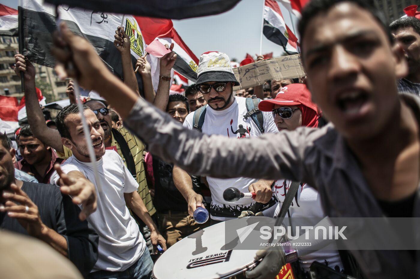 Rallies of supporters and opponents of President Morsi in Cairo