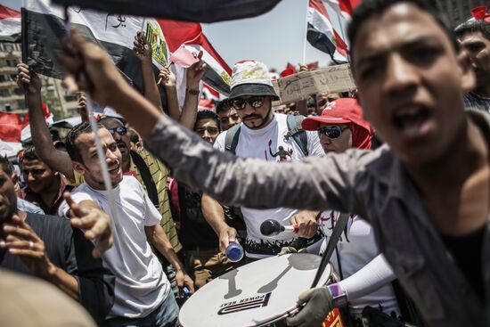Rallies of supporters and opponents of President Morsi in Cairo