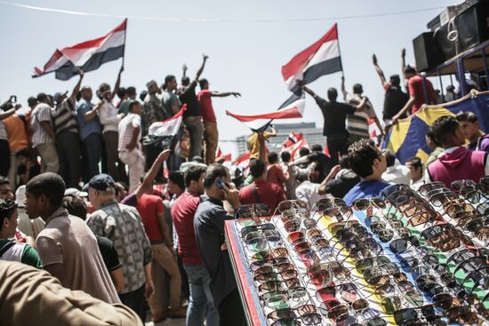 Rallies of supporters and opponents of President Morsi in Cairo