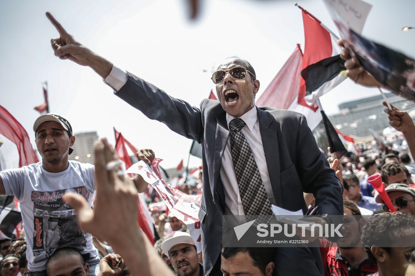 Rallies of supporters and opponents of President Morsi in Cairo