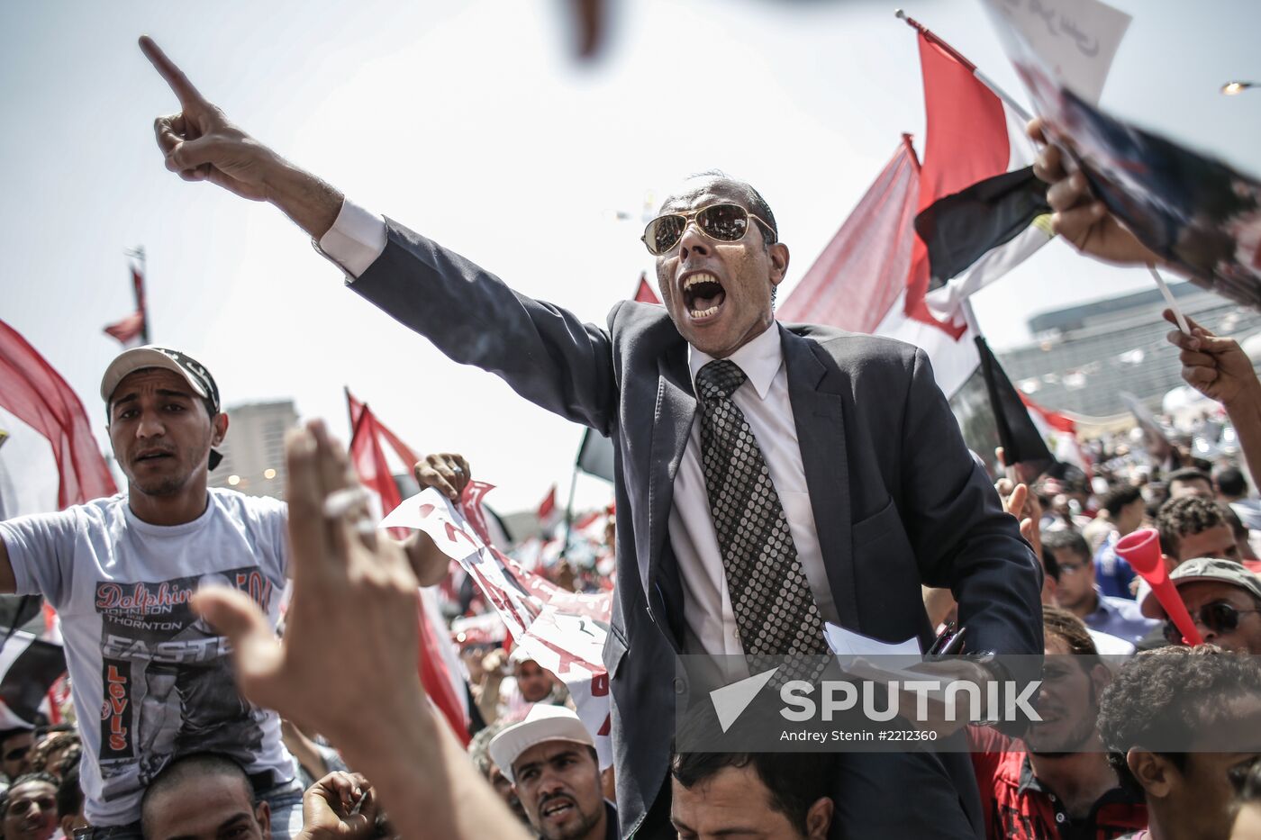 Rallies of supporters and opponents of President Morsi in Cairo