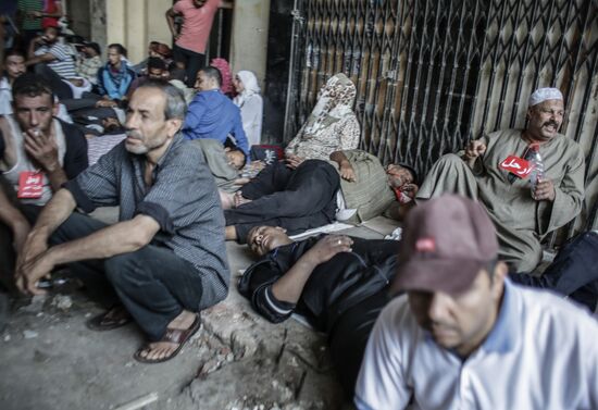 Rallies of supporters and opponents of President Morsi in Cairo