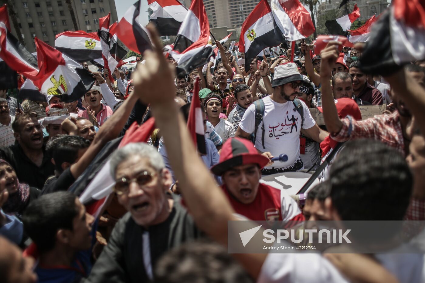 Rallies of supporters and opponents of President Morsi in Cairo