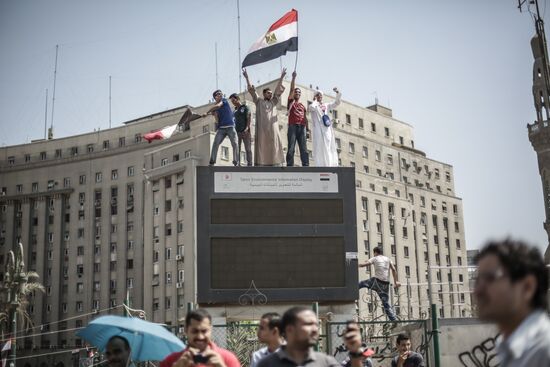 Rallies of supporters and opponents of President Morsi in Cairo