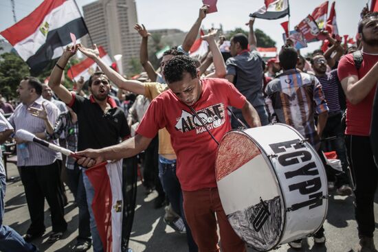 Rallies of supporters and opponents of President Morsi in Cairo