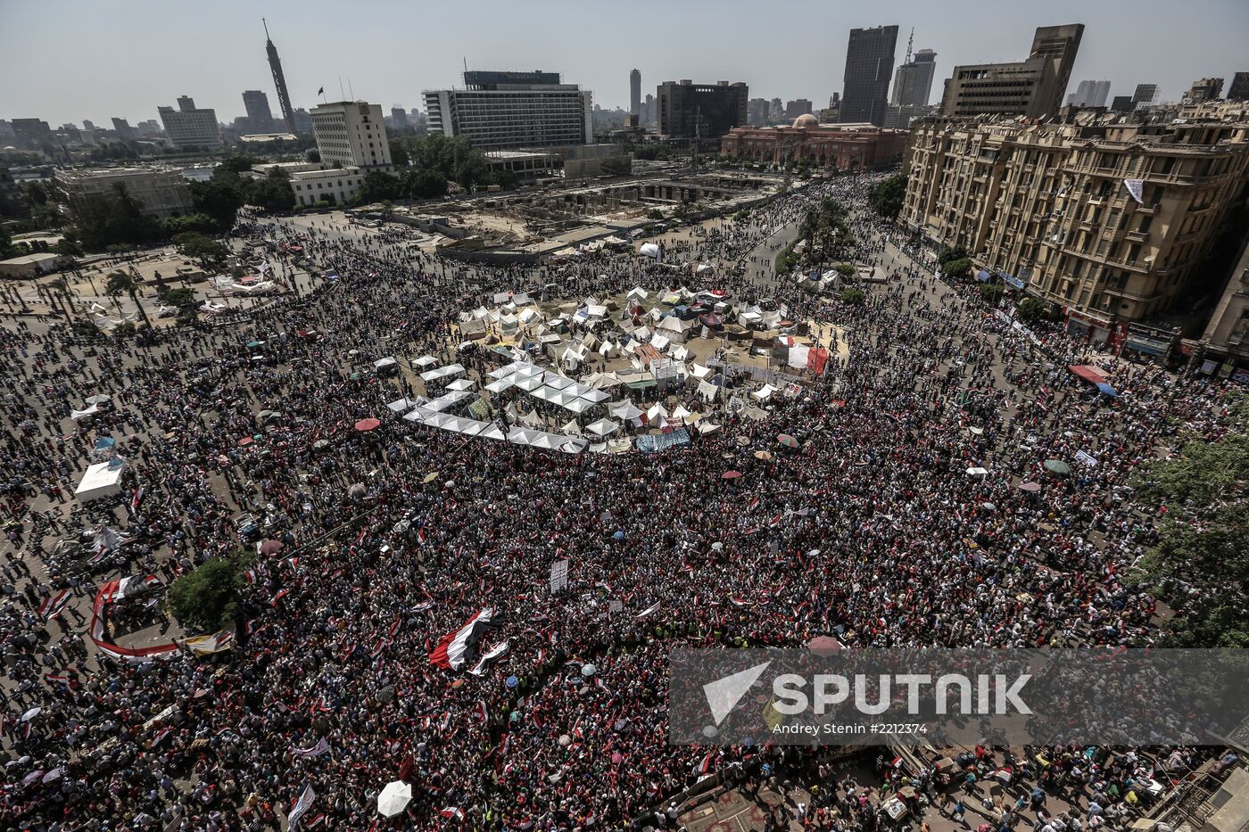 Rallies of supporters and opponents of President Morsi in Cairo