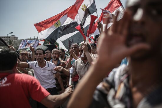 Rallies of supporters and opponents of President Morsi in Cairo