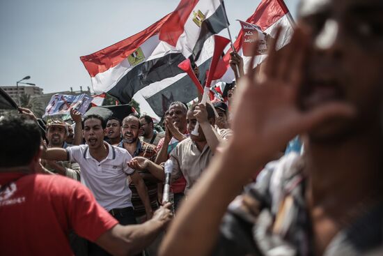 Rallies of supporters and opponents of President Morsi in Cairo