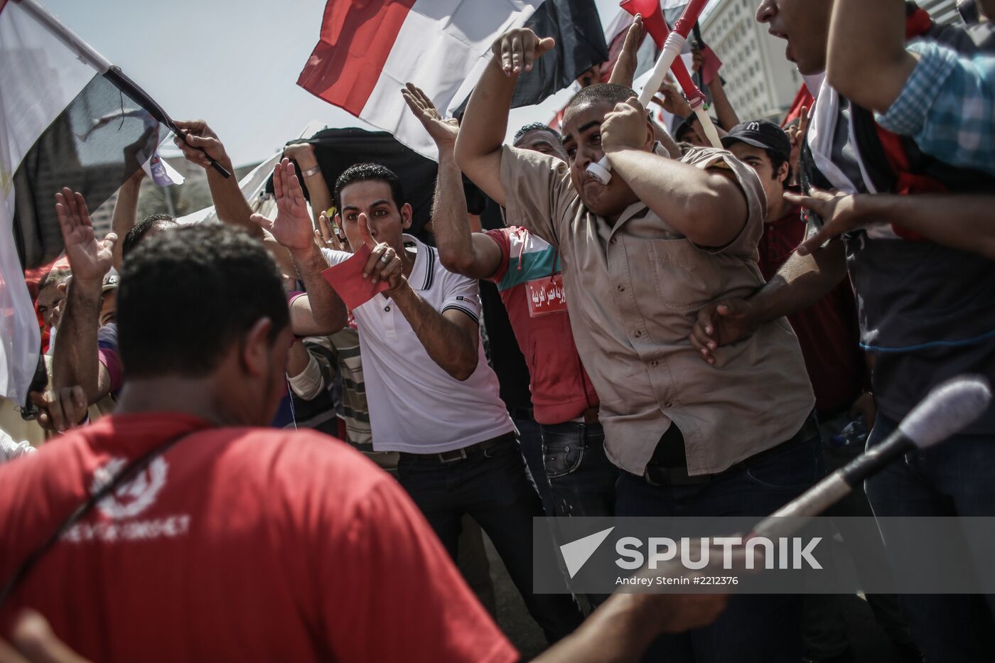 Rallies of supporters and opponents of President Morsi in Cairo