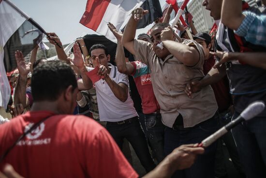 Rallies of supporters and opponents of President Morsi in Cairo