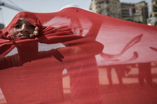 Rallies of supporters and opponents of President Morsi in Cairo