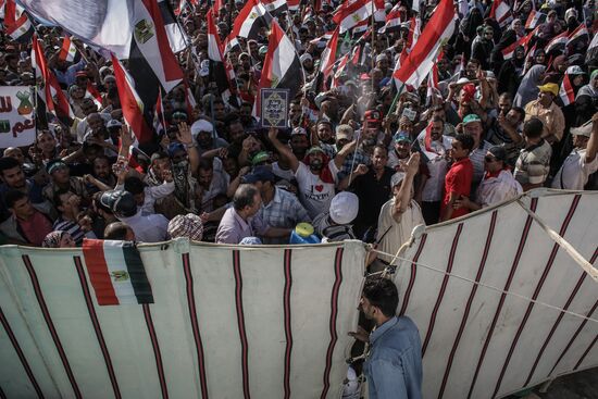 Rallies of supporters and opponents of President Morsi in Cairo