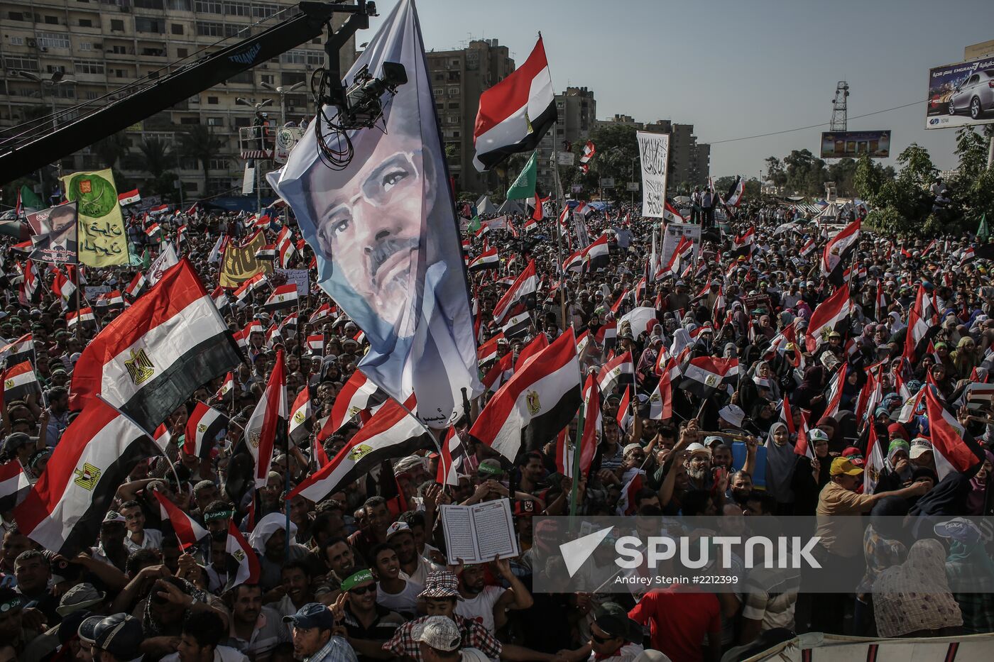 Rallies of supporters and opponents of President Morsi in Cairo