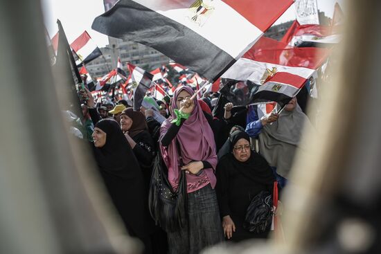 Rallies of supporters and opponents of President Morsi in Cairo
