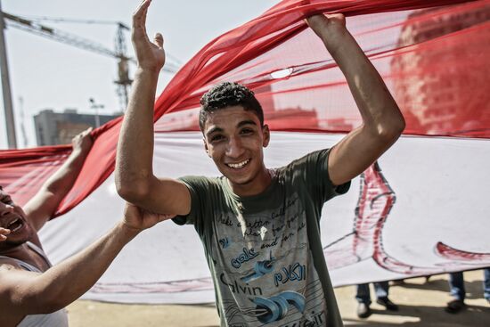 Rallies of supporters and opponents of President Morsi in Cairo