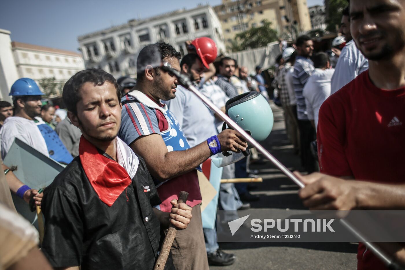 Rallies of supporters and opponents of President Morsi in Cairo