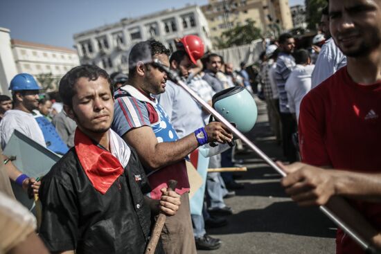 Rallies of supporters and opponents of President Morsi in Cairo