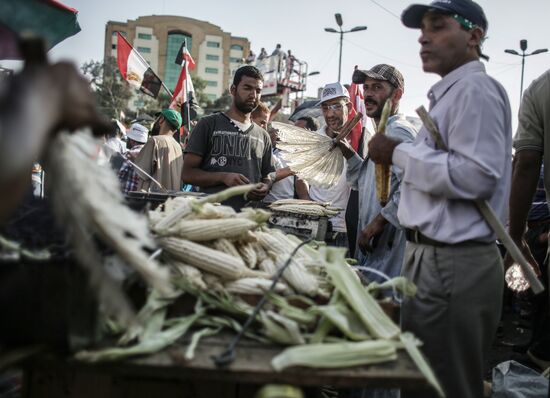 Rallies of supporters and opponents of President Morsi in Cairo
