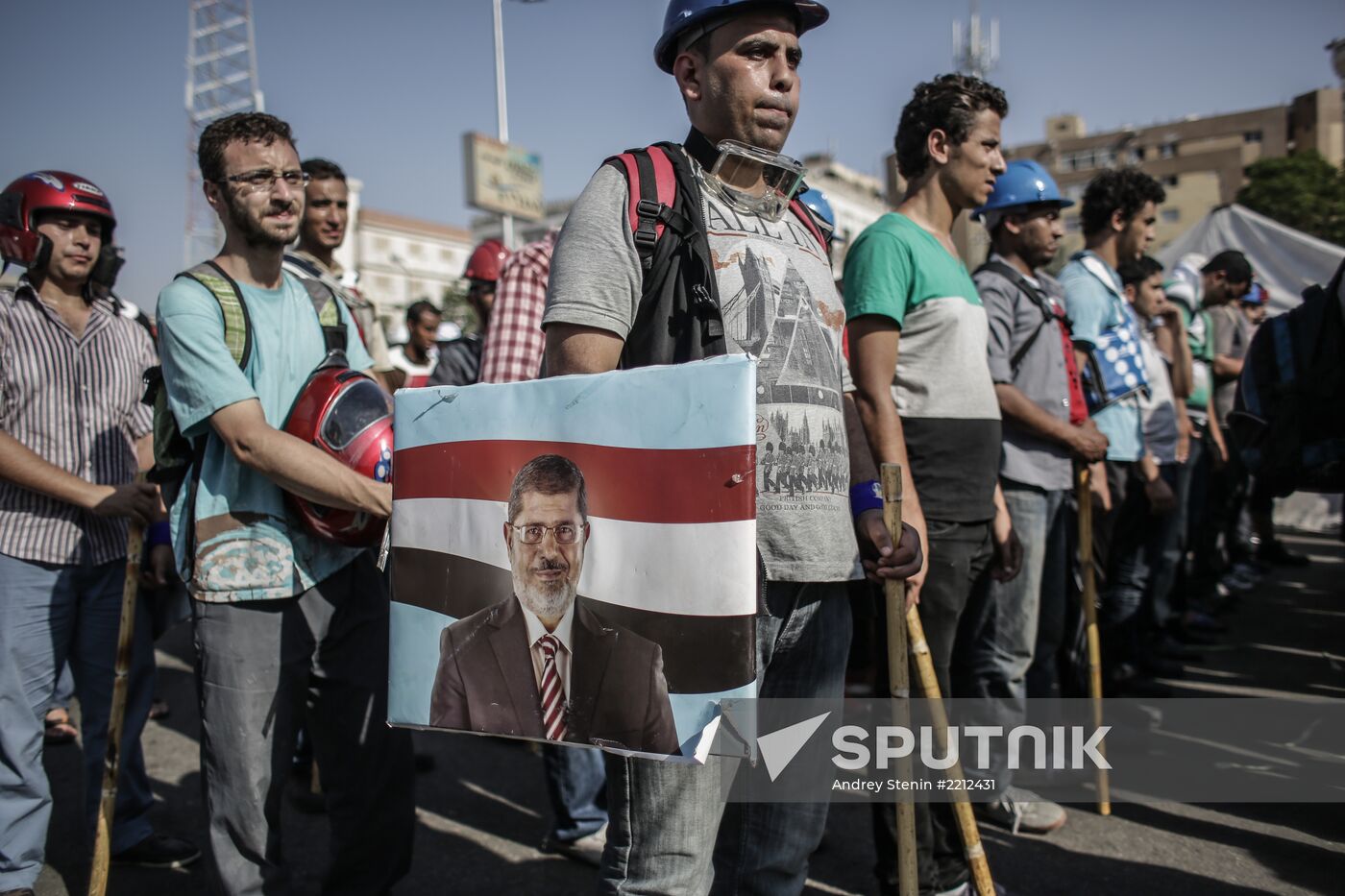 Rallies of supporters and opponents of President Morsi in Cairo