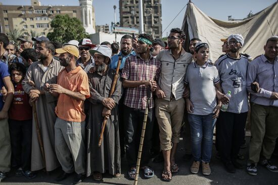 Rallies of supporters and opponents of President Morsi in Cairo
