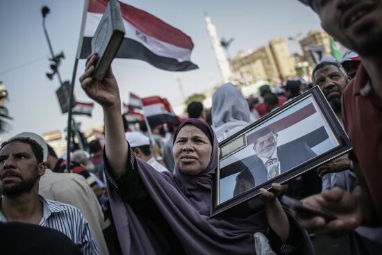 Rallies of supporters and opponents of President Morsi in Cairo