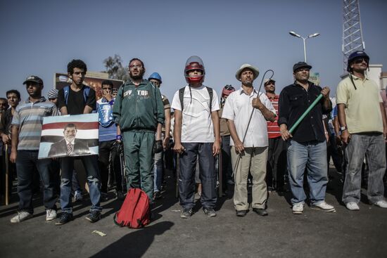 Rallies of supporters and opponents of President Morsi in Cairo