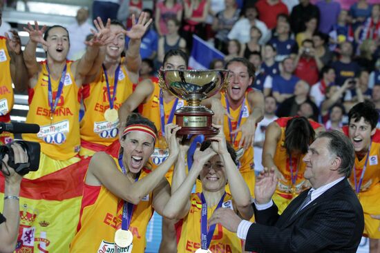 Basketball. European Championship. Women's Final