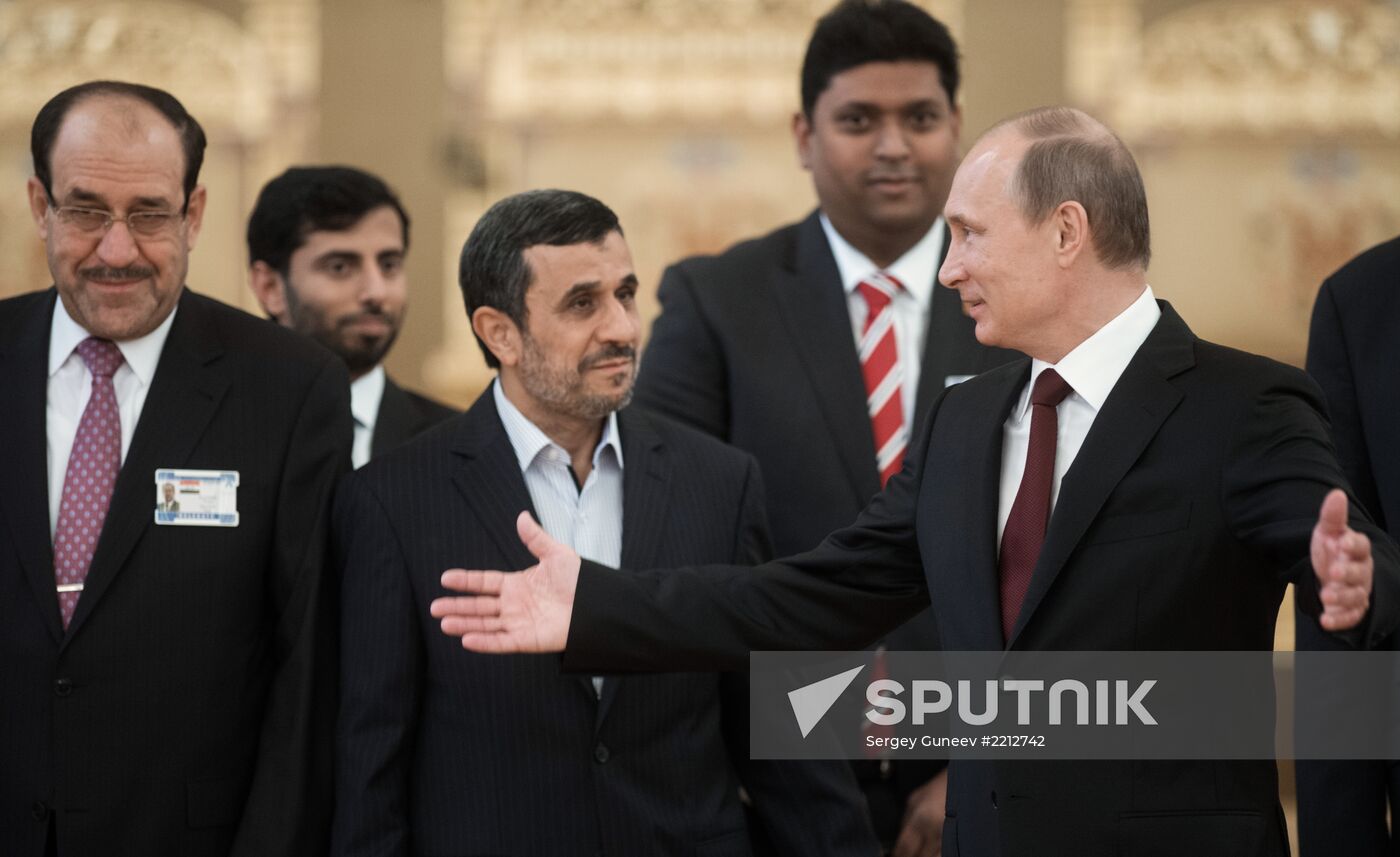 Vladimir Putin at 2nd summit of Gas Exporting Countries Forum
