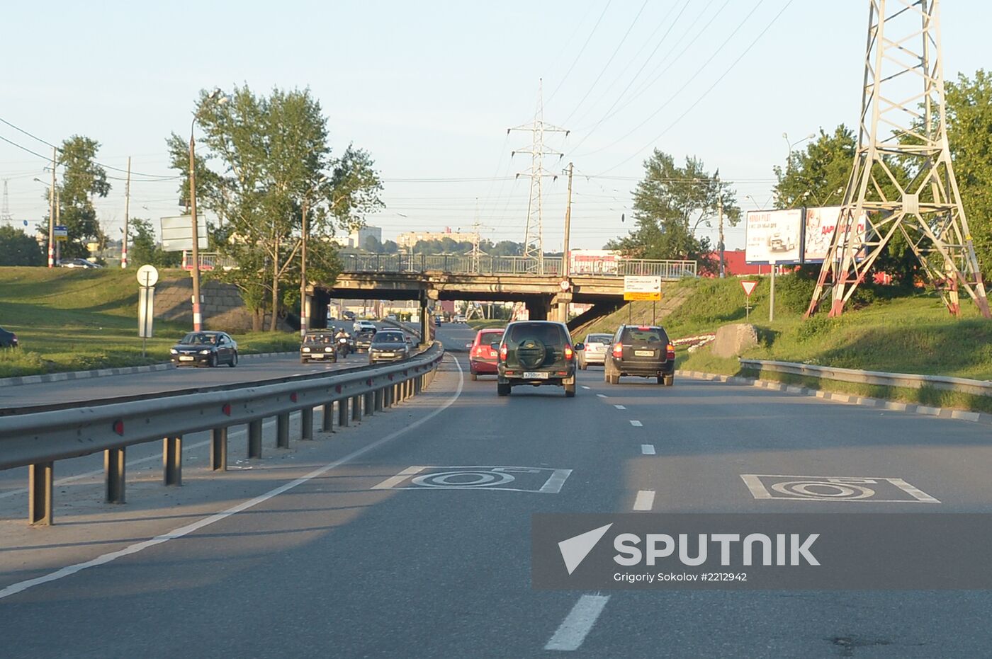 New road markings and signs on Russian highways