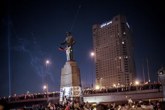 Mass protests in Cairo