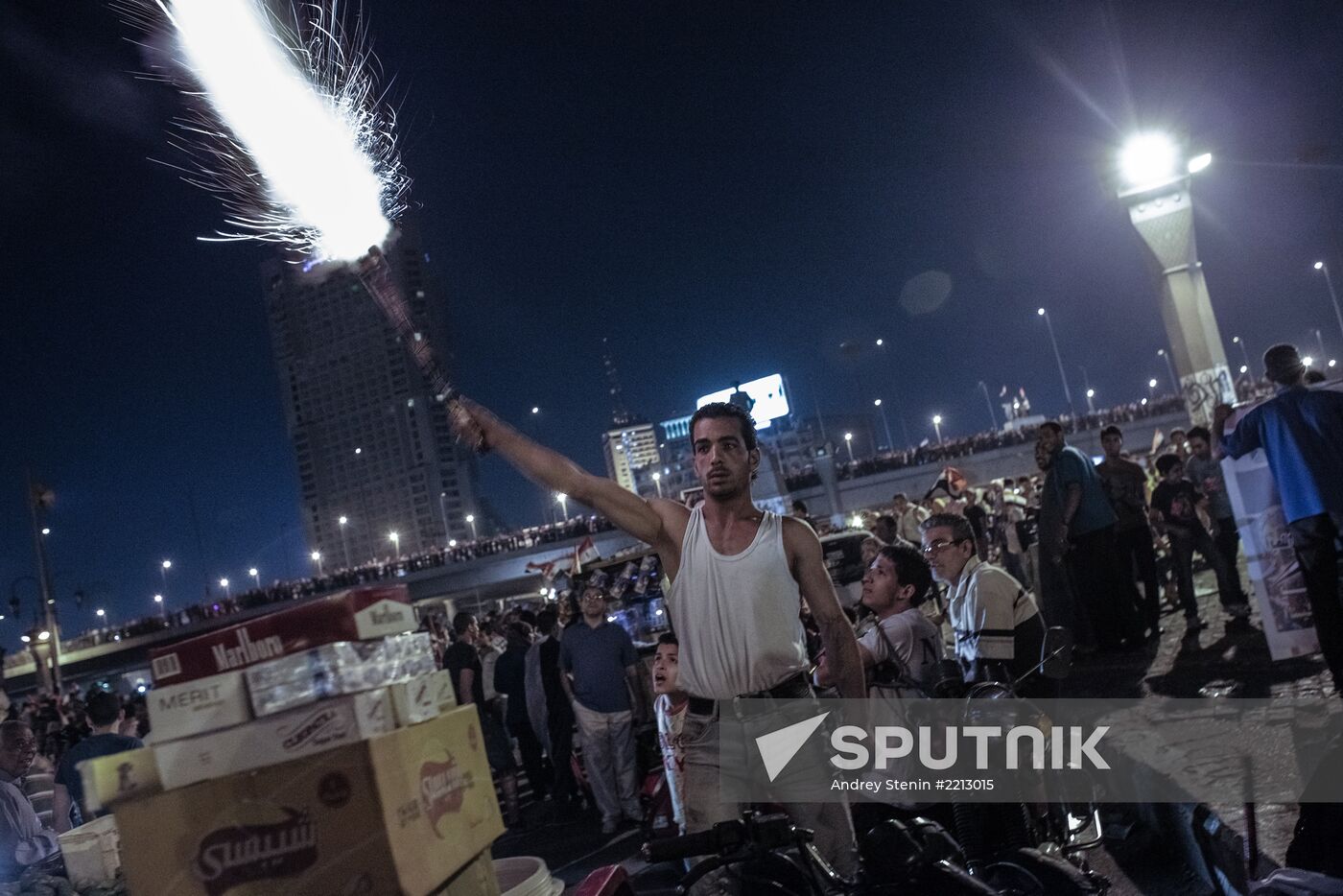 Mass protests in Cairo