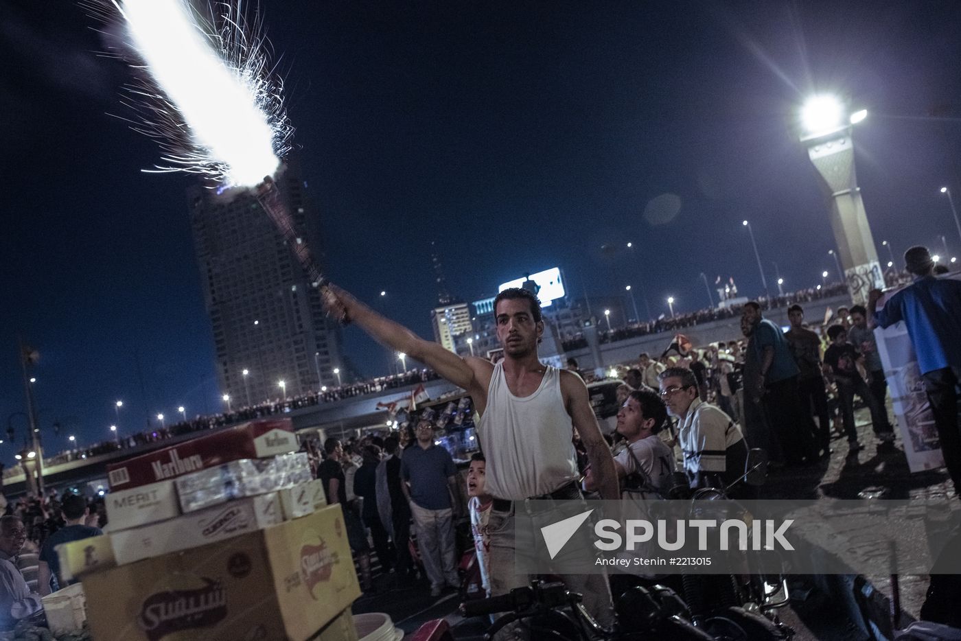 Mass protests in Cairo