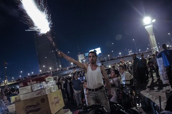 Mass protests in Cairo